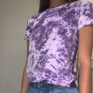 Purple Tye Dye Shirt